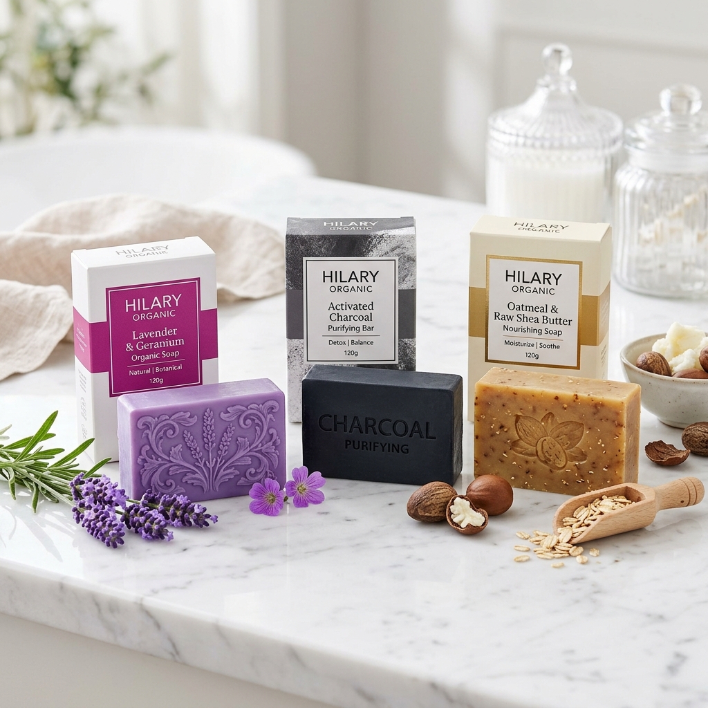 Charcoal soap