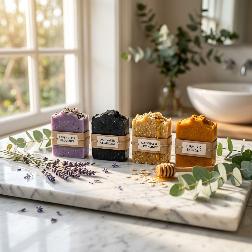 Hilary Organic Soap Botanical Collection Hero