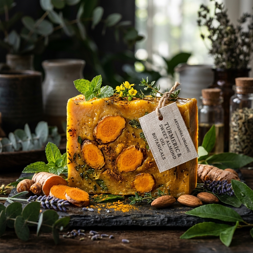 Turmeric and Sweet Almond Soap