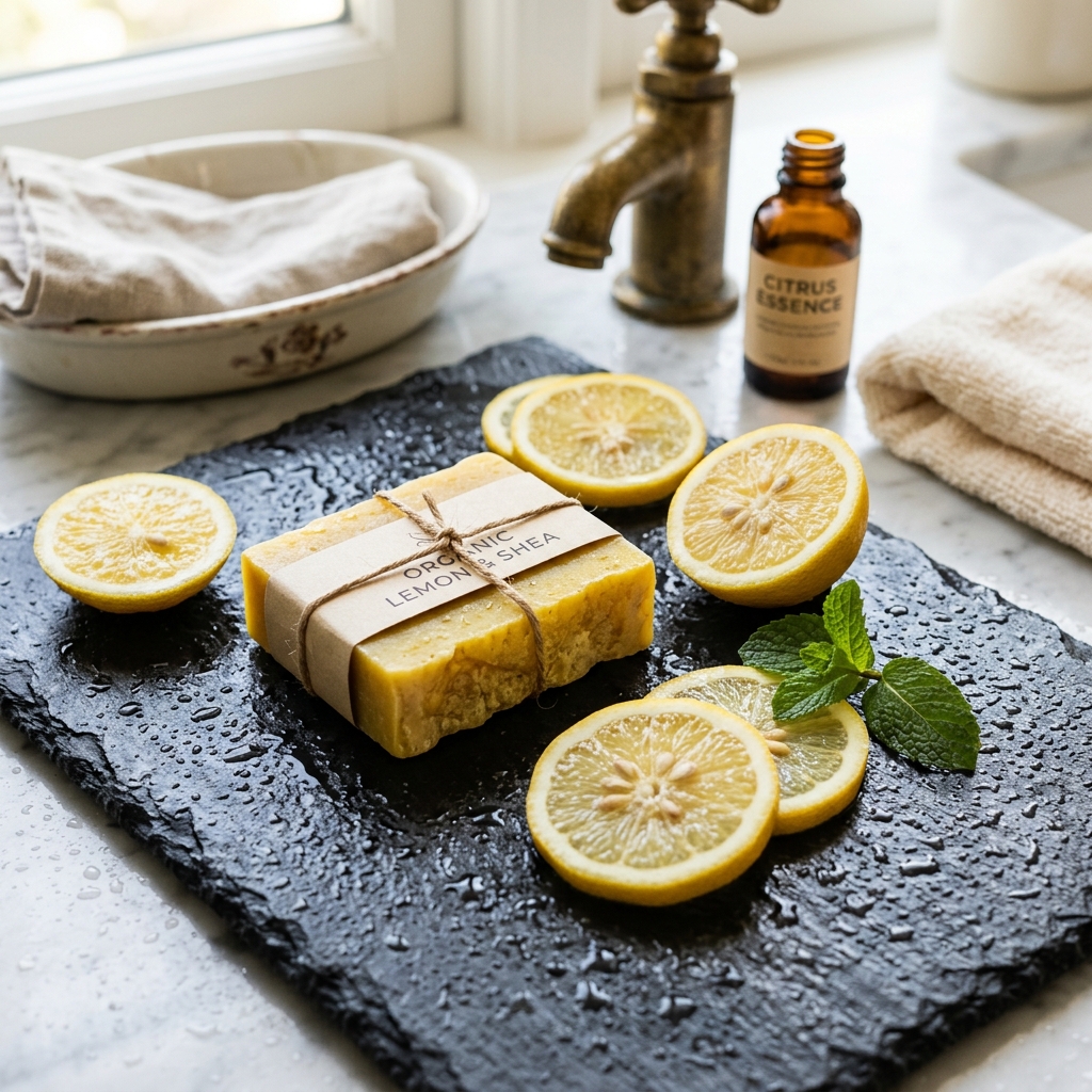 Organic Lemon Soap